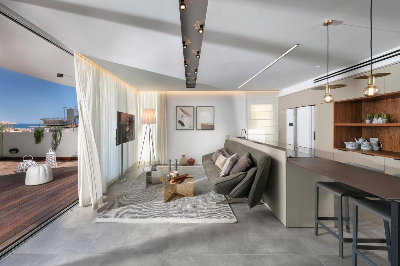 Beach Lux Apartment ハイファ エクステリア 写真